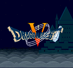 Dragon Quest V (English by Byuu) Title Screen